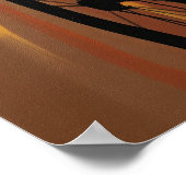 LA TANGENTE VIVE (The Sharp Tangent) Warm and Opul ポスター (角)