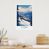 La Tania Ski Poster 1 ポスター (キッチン)