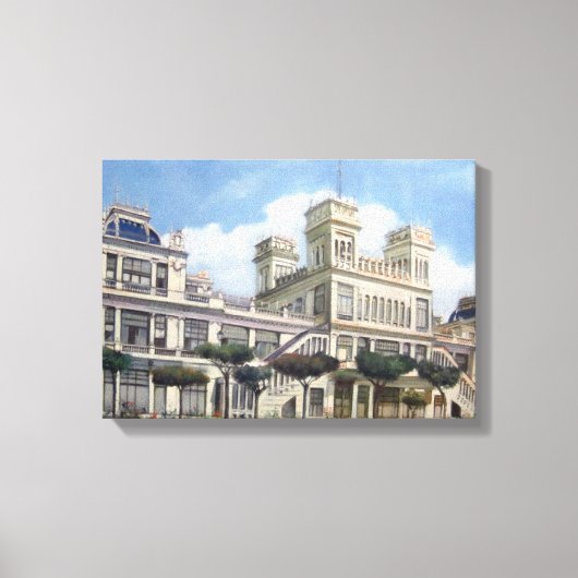 La Terraza (A Coruña) キャンバスプリント (正面)