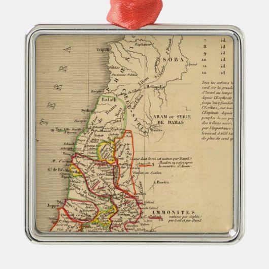La Terre Sainte sous Salomon メタルオーナメント (正面)