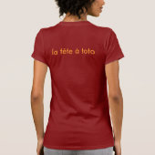 LA TETE A TOTO tシャツ (裏面)