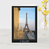 La Torreエッフェル カード (黄色い花)