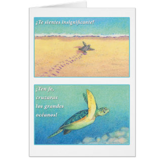 La Tortuga de 3月のtarjeta