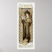 La Tosca Alphonse Mucha Large ポスター (正面)