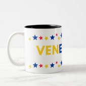 La Transición ya empezó | Diseño Patriótico ツートーンマグカップ (左)