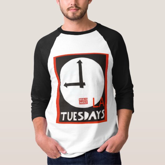 LA Tuesdays Baseball Tee - Unisex  Tシャツ (正面)