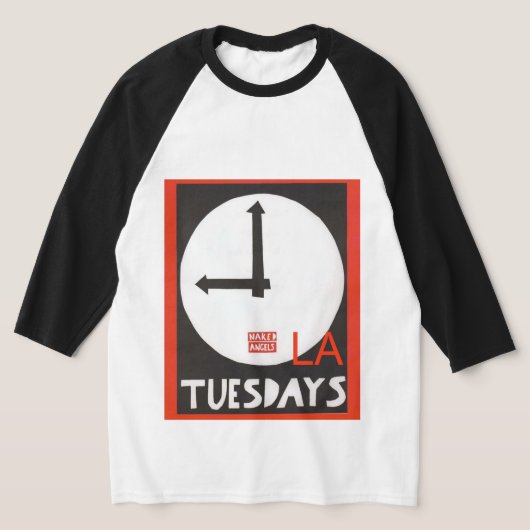 LA Tuesdays Baseball Tee - Unisex  Tシャツ (レイダウン)