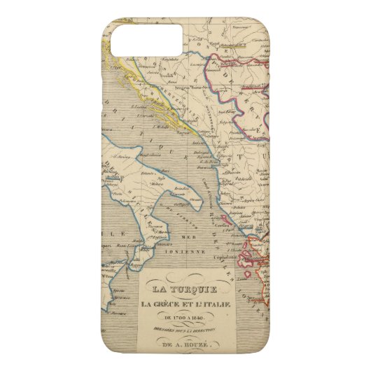 La Turquie、la Greceとl'Italie de 1700年1840年 Case-Mate iPhoneケース (裏面)