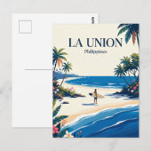La Union Philippines ポストカード (正面/裏面)