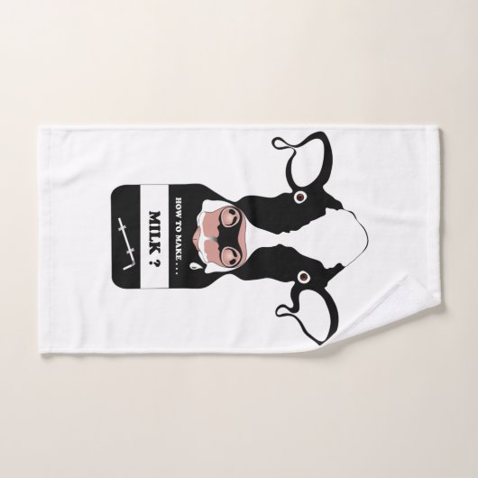 La Vache ! ハンドタオル (ハンドタオル)