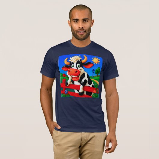 La vache qui rit tシャツ (正面フル)