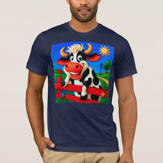La vache qui rit tシャツ (正面)