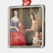 La Valliere Francoiseルイーズの公爵夫人との メタルオーナメント (左)