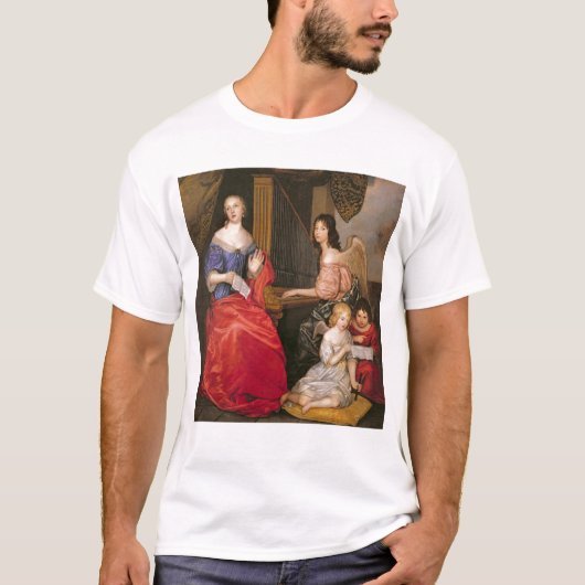 La Valliere Francoiseルイーズの公爵夫人との Tシャツ (正面)