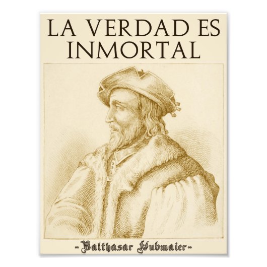 La Verdad Es Inmortal(Gold) フォトプリント (正面)