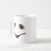 " La vida comienza después de un buen café " コーヒーマグカップ (正面左)