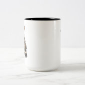 La vie commence après le café ツートーンマグカップ (中央)