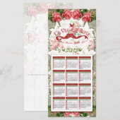 La Vie Enバラ – カレンダー、はがき、ブックマーク (正面/裏面)