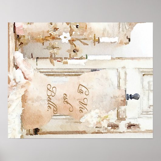 La Vie est Belle ポスター (正面)