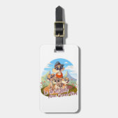 La vie est belle avec Grand-Père ラゲッジタグ (正面縦)