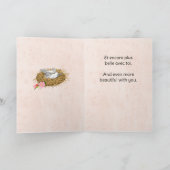 La Vie Est Belle Life Is Beautiful French Language カード (内部)