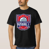 La Vie est un flipper, un Pinball Tシャツ (正面)