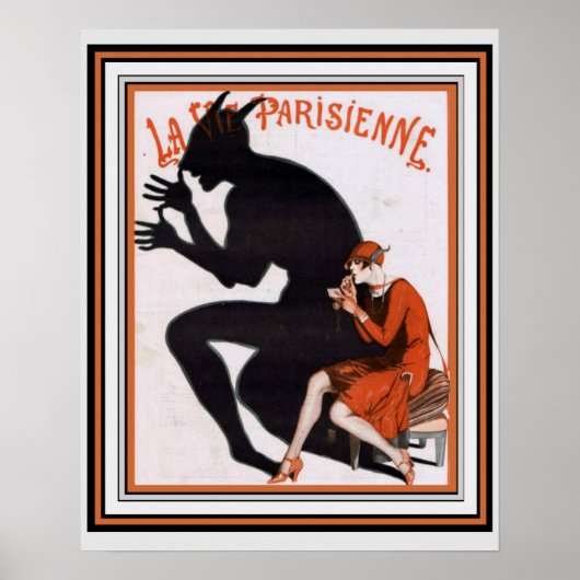 La Vie Parisienne、アールデコ、16 x 20ポスター ポスター (正面)