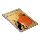 「La Vingeanneからの純粋な殺菌したミルク」、1894年(co ノートブック (右側)