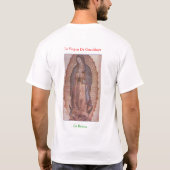 La Virgen Deグアダルペ Tシャツ (裏面)