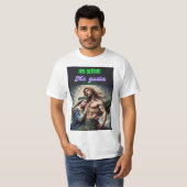 La Virgen María y el Guerrero: Humor divino Tシャツ (正面フル)