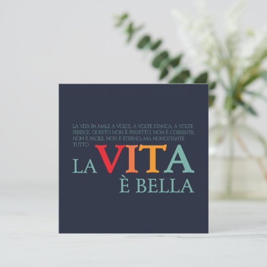 La vita è bella (スタンド正面)