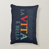 La vita è bella アクセントクッション (裏面(縦))