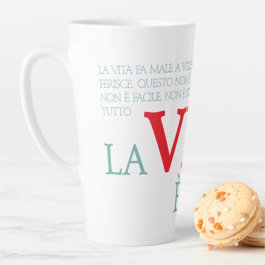 La vita è bella カフェラテマグ (インサイチュ)