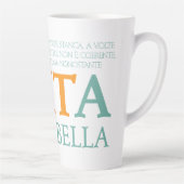 La vita è bella カフェラテマグ (右)