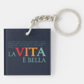 La vita è bella キーホルダー (裏面)