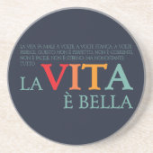 La vita è bella コースター (正面)