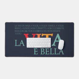 La vita è bella デスクマット