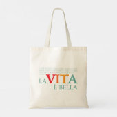 La vita è bella トートバッグ (裏面)