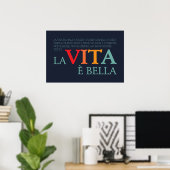 La vita è bella ポスター (ホームオフィス)