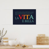 La vita è bella ポスター (キッチン)