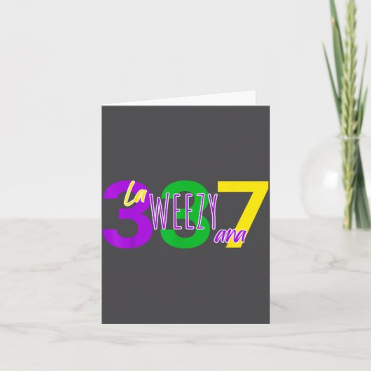 La Weezy Ana Louisiana Mardi Gras 337 New Orleans  カード (正面)