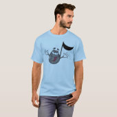 Laaaaaaaa音楽ノート Tシャツ (正面フル)