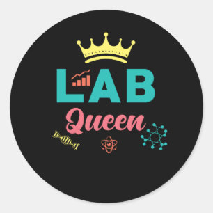 Lab Assistantギフト ラウンドシール