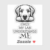 Lab Black and White Understanding Meテーマ シール (シート)