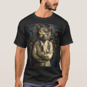 Lab Cat Steampunk Tシャツ (正面)