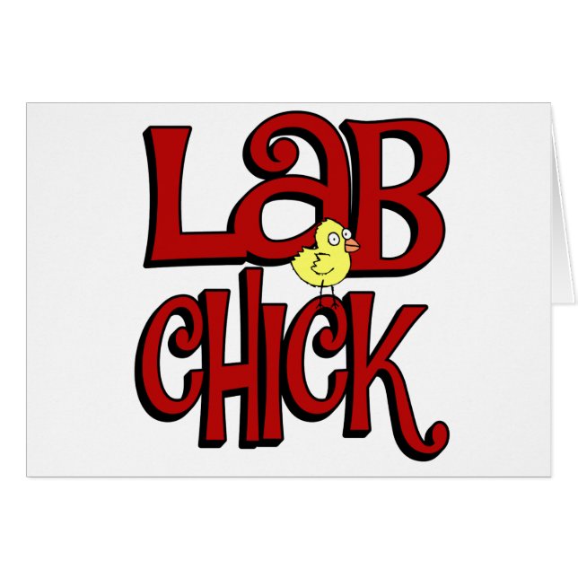 LAB CHICK - LABORATORY GIRL SLANG / UMOR (正面横)