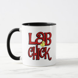 LAB CHICK - LABORATORY GIRL SLANG / UMOR マグカップ