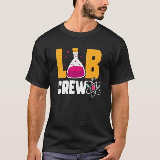 Lab Crew Future Scientist Science Chemistry Tシャツ (正面)