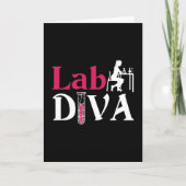 Lab Diva Lab Tech Chemist Laboratory Technician カード (正面)