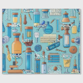 Lab Equipment Pack壁紙 ラッピングペーパー (フラット)